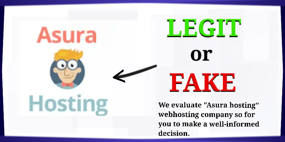 Asura hosting webhosting company review - Legit _ Fake Company