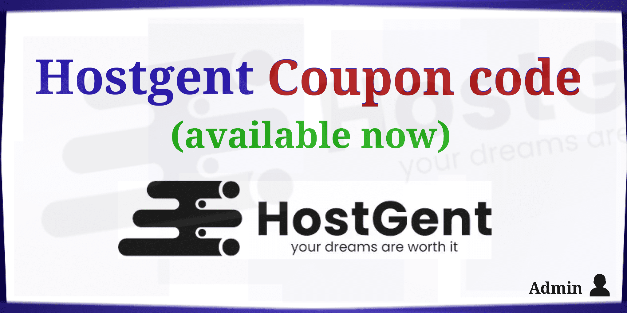Hostgent Coupon code (Promotion code) available now - Inresite