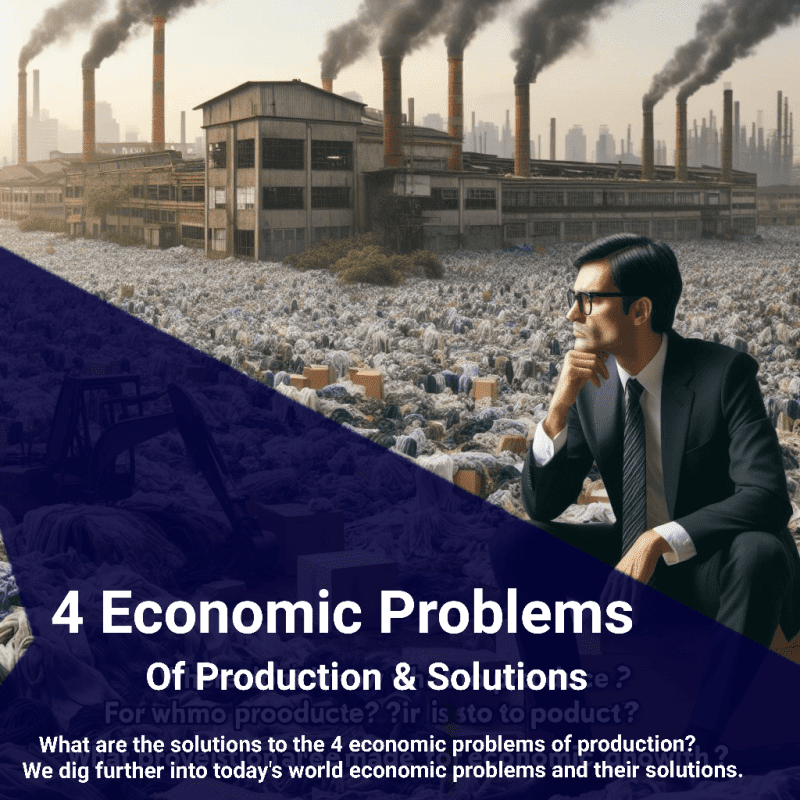 4 economic problems of production & solutions - oops! we explore more than 4